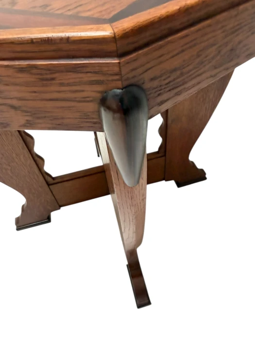 Art Deco Amsterdamse School Coffee Table in Oak, 1920s